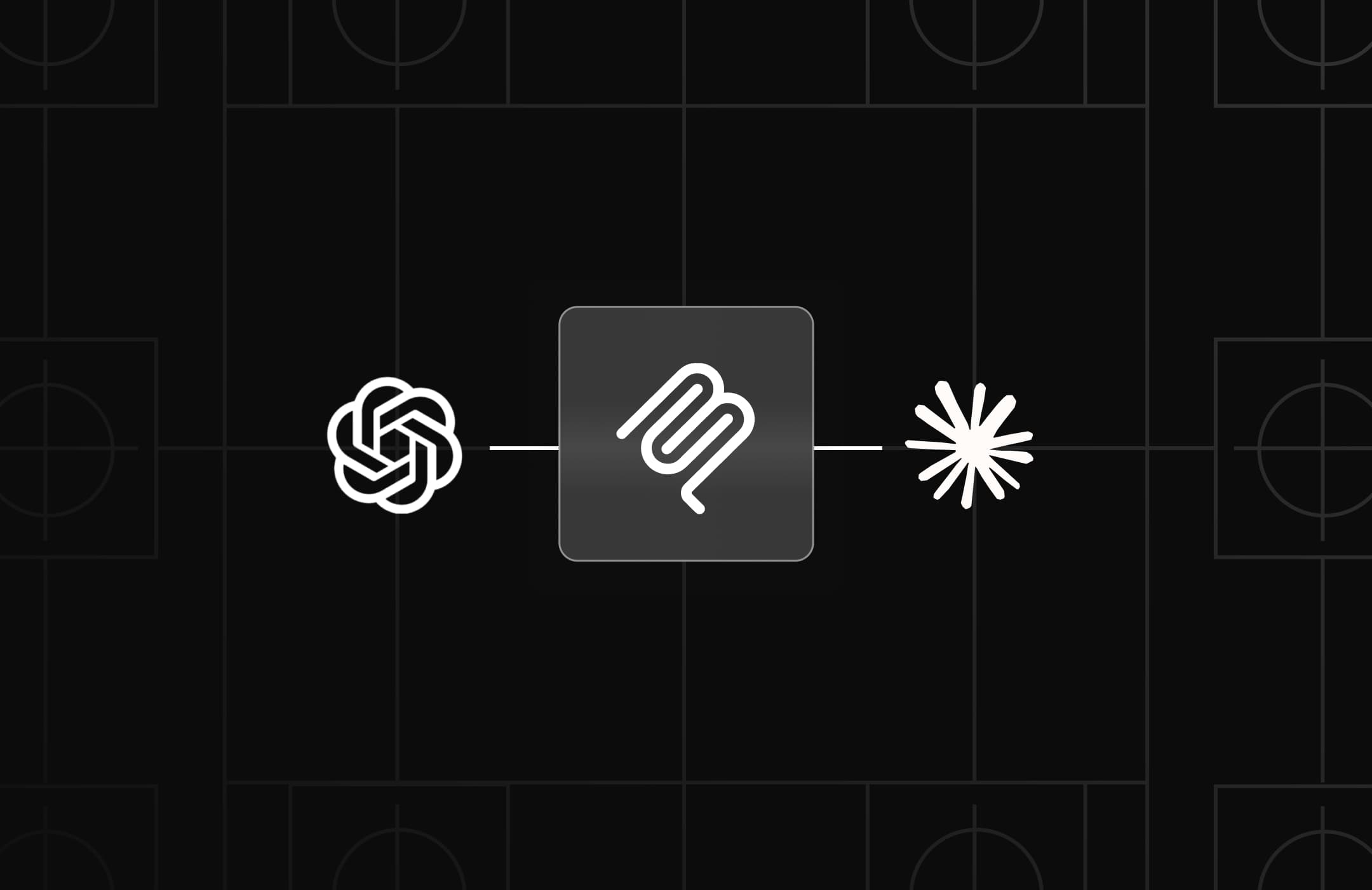 An illustration of Amperity, OpenAI, and Claude logos.