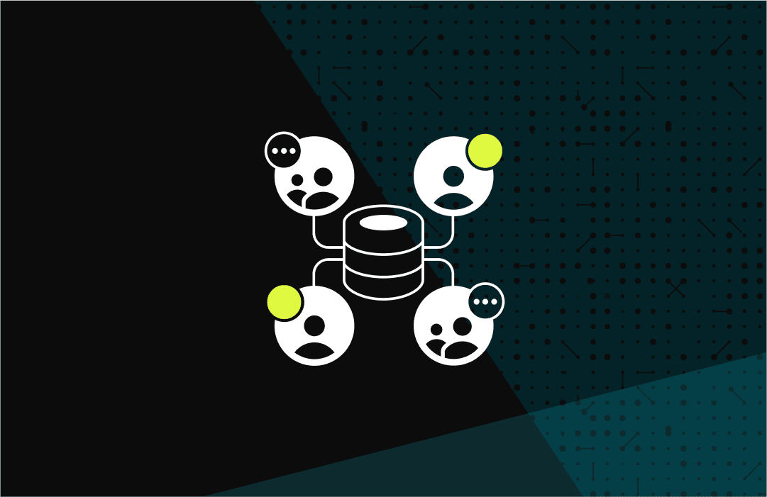 A data architecture illustration.