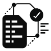 Icon of a file being copied to another system