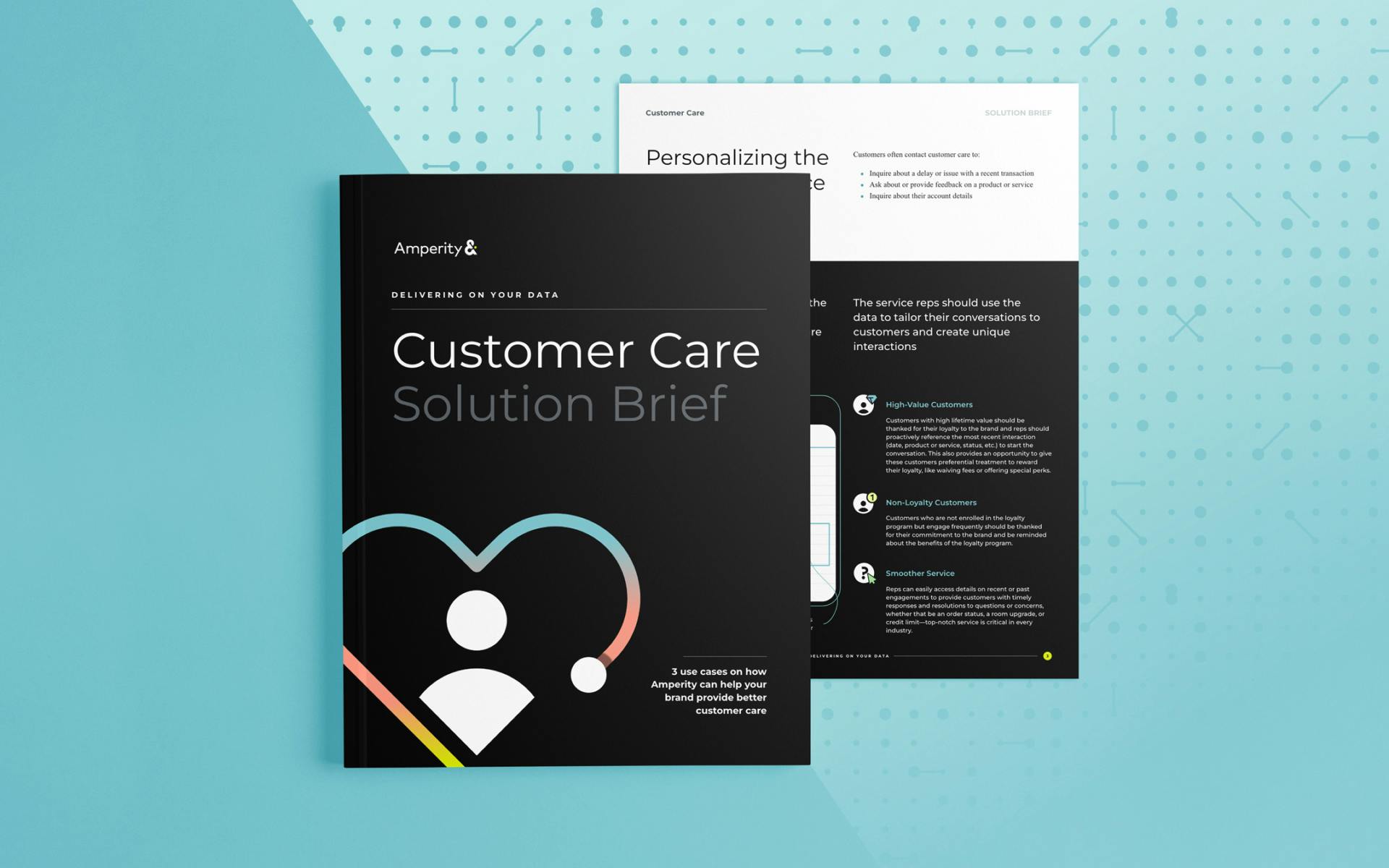 Preview image of the customer care solution brief